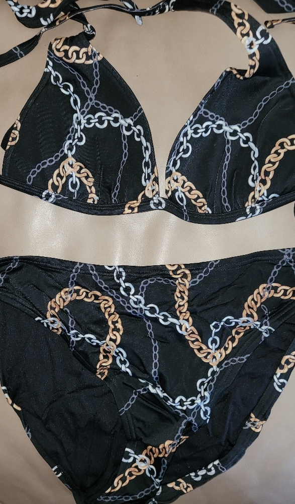 Victoria's Secret Tri-Top Scoop Bottom Bikini